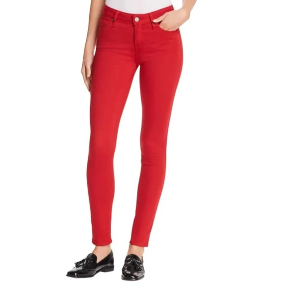 PAIGE Verdugo Ultra Skinny Jeans in Hot Pink Size 29 - Picture 5 of 7